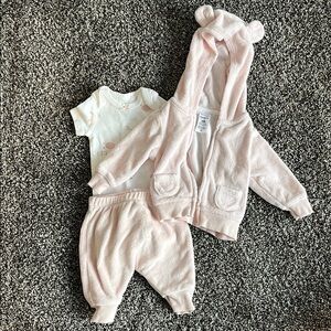 Adorable Pink Baby Outfit Set